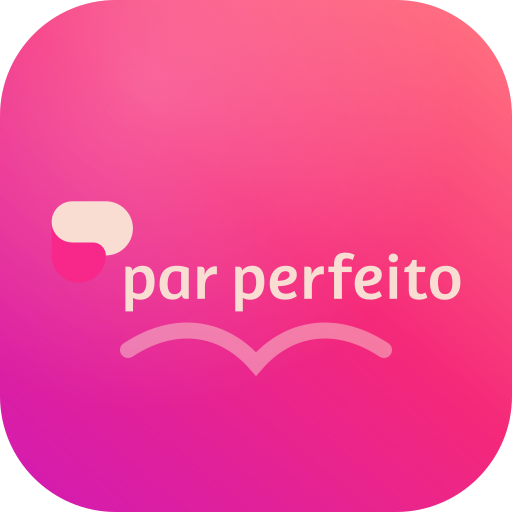 Logo do ParPerfeito, aplicativo de namoro avaliado pelo AppNamora